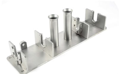 Stangenhalter  für 4 Stangen inkl. 2 Lageraufnahmen