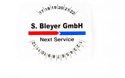 Inspektionsaufkleber