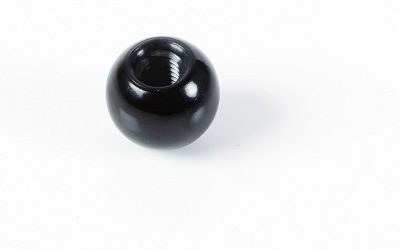 Kugelkopf aus Kunststoff, schwarz
